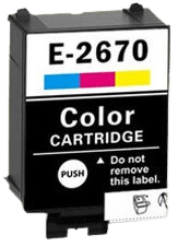 PixoJet Epson 267 C13T26704010 3 farger i én blekkpatron | Innhold: 12 ml.