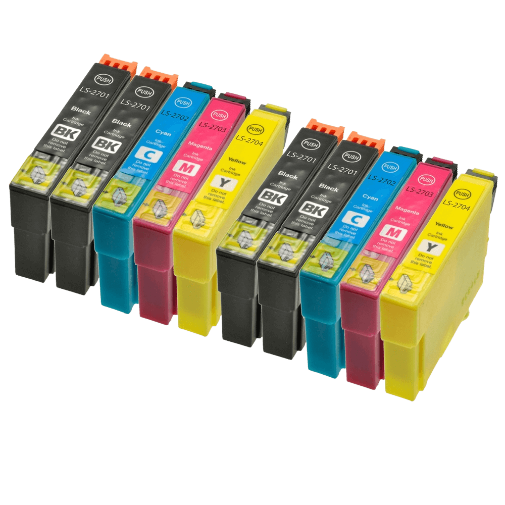 PixoJet Epson 27 XL verdipakke - 10 stk.