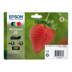 Epson Original 29 C13T29864012 CMYK rabattpakke | Innhold: 14,9 ml.