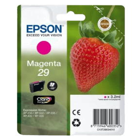 Epson Original 29 C13T29834012 magenta blekkpatron | Innhold: 3,2 ml.