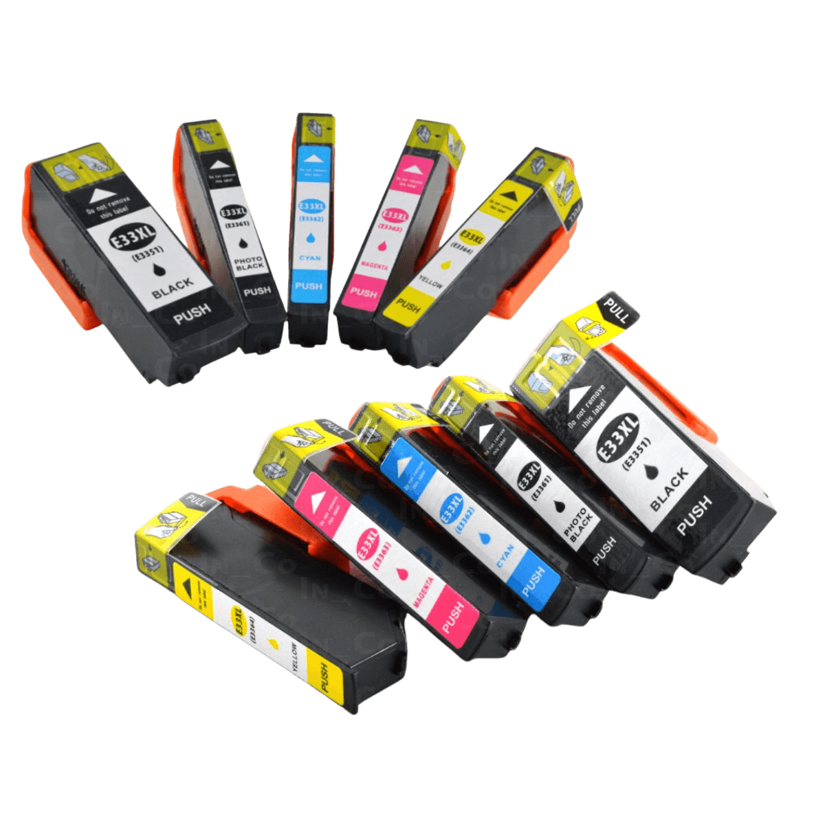 PixoJet Epson 33 XL verdipakke - 10 stk.