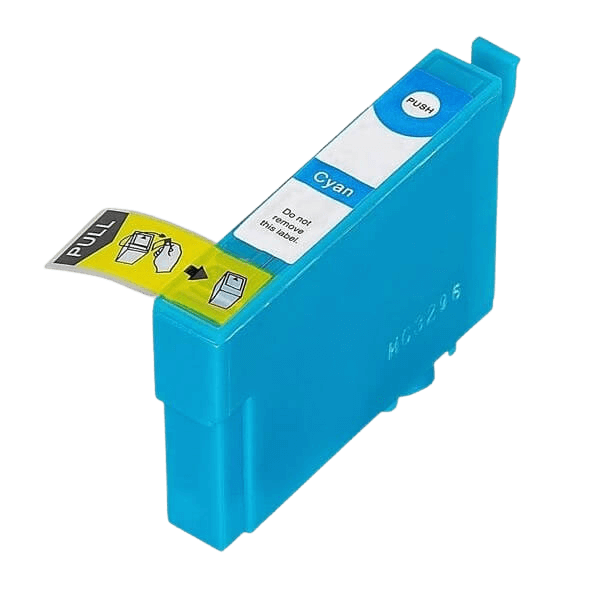 PixoJet Epson 34 C13T34724010 XL cyan blekkpatron | Innhold: 13,5 ml.