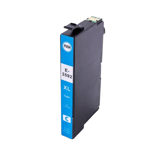 PixoJet Epson 35 C13T35924010 XL cyan blekkpatron | Innhold: 20,3 ml.