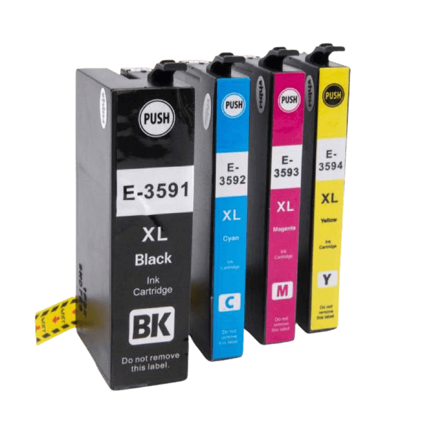 PixoJet Epson 35 XL verdipakke - 4 stk.