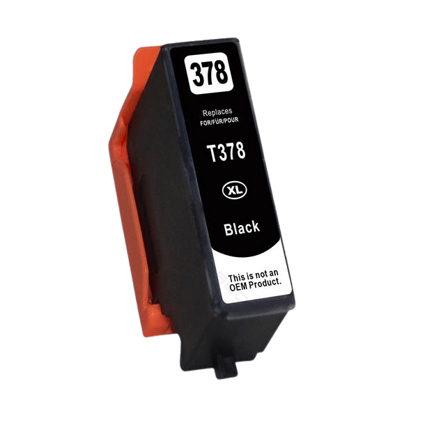 PixoJet Epson 378 C13T37914010 XL svart blekkpatron | Innhold: 12 ml.