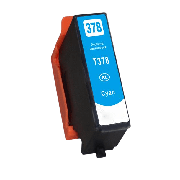 PixoJet Epson 378 C13T37924010 XL cyan blekkpatron | Innhold: 10 ml.