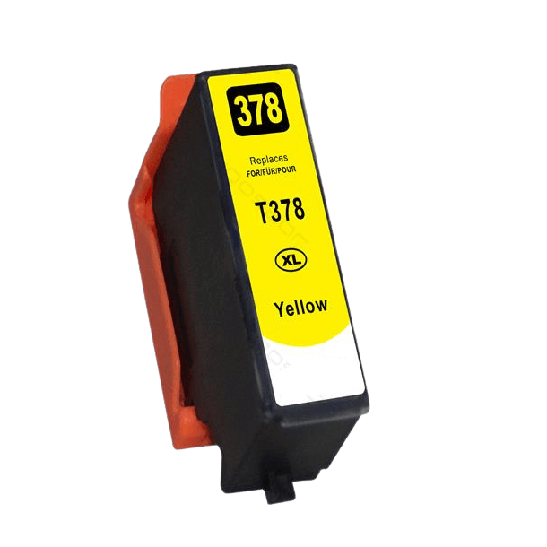 PixoJet Epson 378 C13T37944010 XL gul blekkpatron | Innhold: 10 ml.