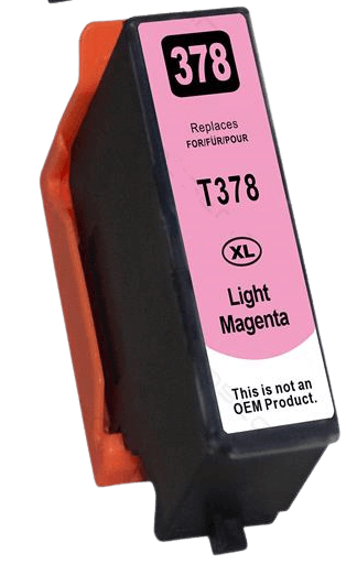 PixoJet Epson 378 C13T37964010 XL lys magenta blekkpatron | Innhold: 11 ml.