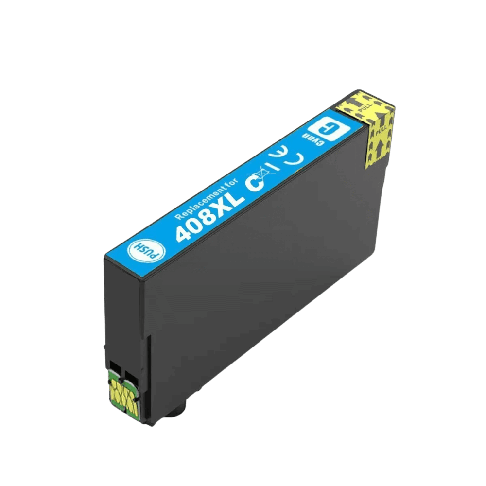 PixoJet Epson 408 C13T09K24010 XL cyan blekkpatron | Innhold: 1700 sider