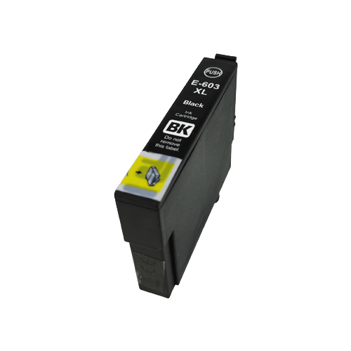 PixoJet Epson 603XL C13T03A14010 svart blekkpatron | Innhold: 13 ml.