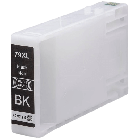 PixoJet Epson 79 C13T79014010 XL svart blekkpatron | Innhold: 62 ml.