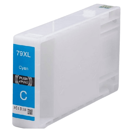 PixoJet Epson 79 C13T79024010 XL cyan blekkpatron | Innhold: 32 ml.