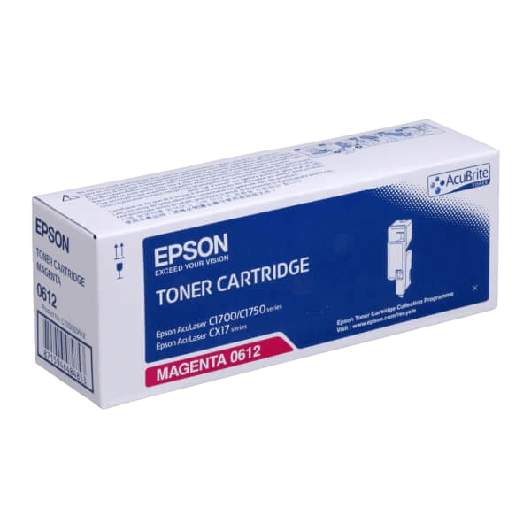 Epson Original C13S050612 magenta toner | Innhold: 1400 sider