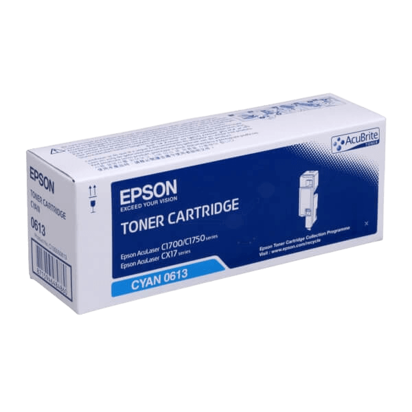 Epson Original C13S050613 cyan toner | Innhold: 1400 sider