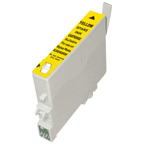 PixoJet Epson T0484 C13T04844010 gul blekkpatron | Innhold: 13 ml.
