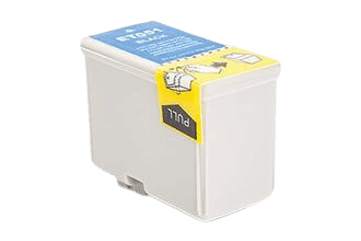 PixoJet Epson T0511 C13T05114010 svart blekkpatron | Innhold: 24 ml.