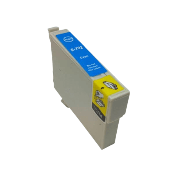 PixoJet Epson T0792 C13T07924010 XL cyan blekkpatron | Innhold: 15 ml.