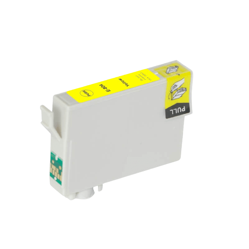 PixoJet Epson T0804 C13T08044011 gul blekkpatron | Innhold: 13 ml.
