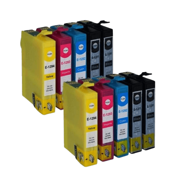 PixoJet Epson T1291 XL verdipakke - 10 stk.