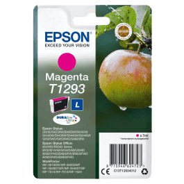 Epson Original T1293 C13T12934012 XL magenta blekkpatron | Innhold: 7 ml.