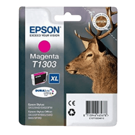 Epson Original T1303 C13T13034012 XXL magenta blekkpatron | Innhold: 10,1 ml.