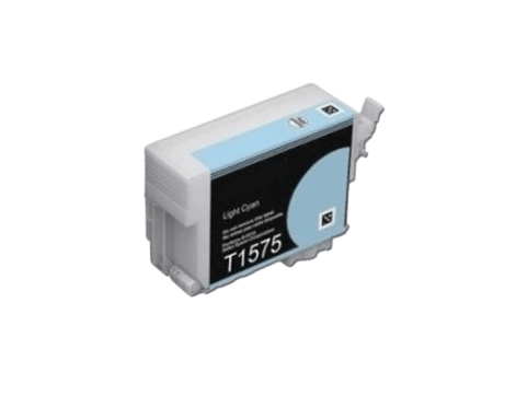 PixoJet Epson T1575 C13T15754010 lys cyan blekkpatron | Innhold: 26 ml.