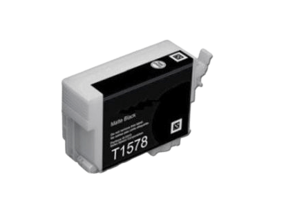 PixoJet Epson T1578 C13T15784010 matt svart blekkpatron | Innhold: 26 ml.