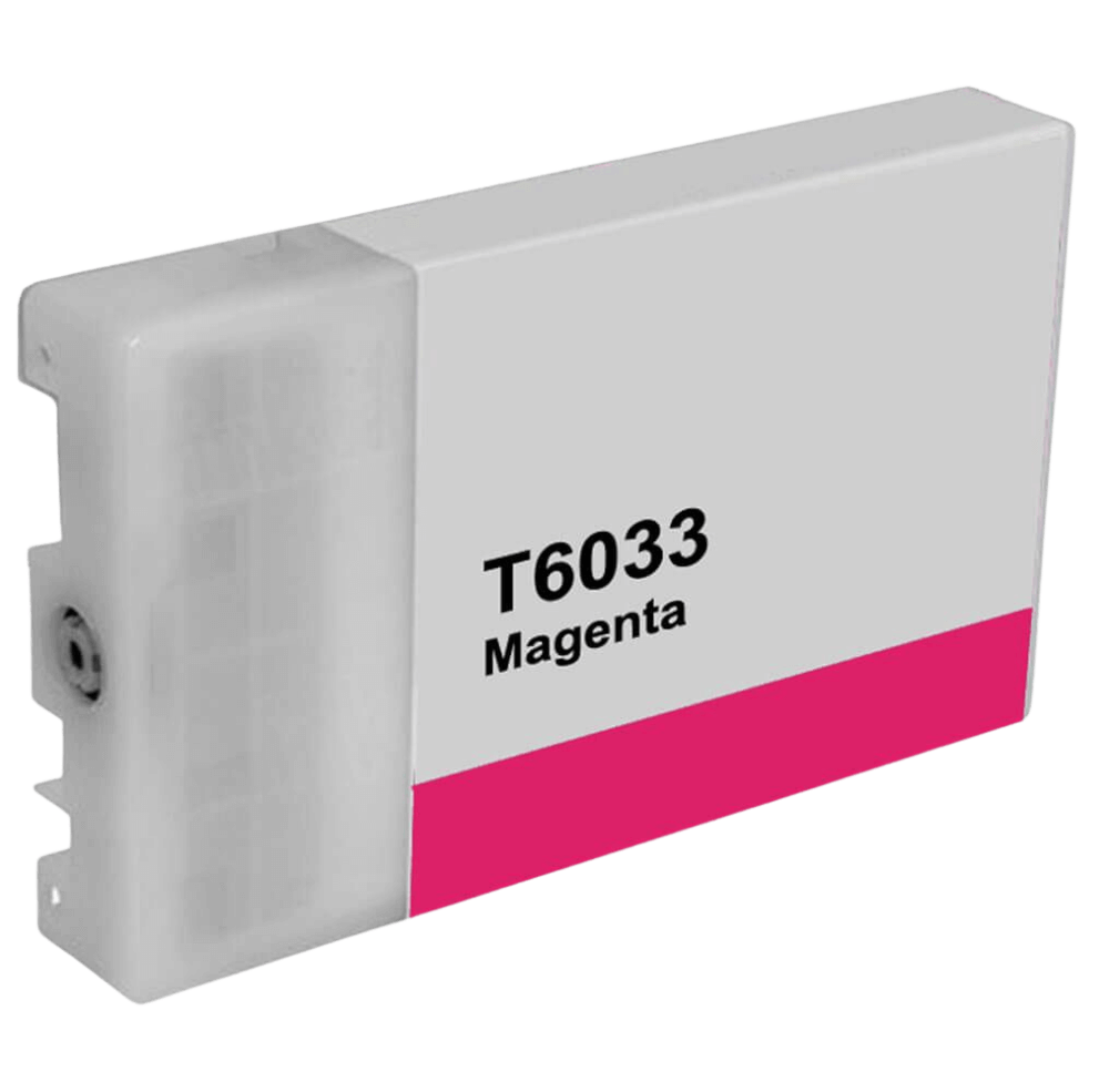 PixoJet Epson T6033 C13T603300 XL magenta blekkpatron | Innhold: 220 ml.