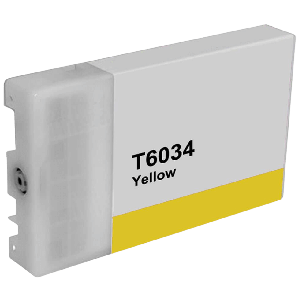 PixoJet Epson T6034 C13T603400 XL gul blekkpatron | Innhold: 220 ml.