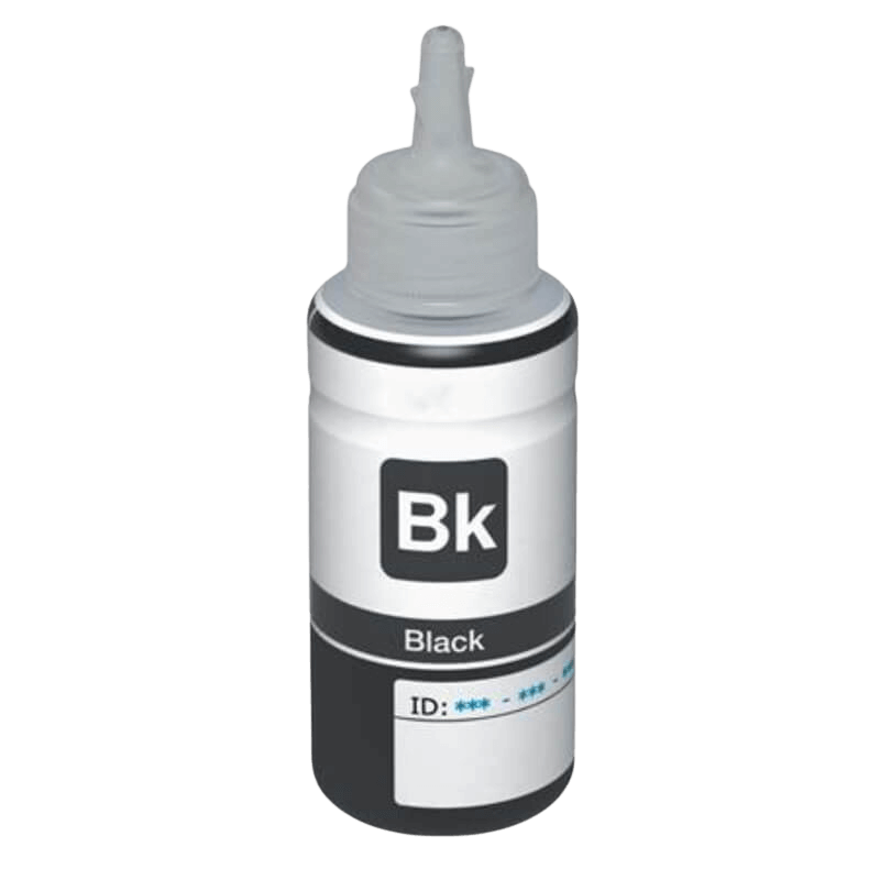 PixoJet Epson T6641 C13T664140 svart Blekk refill | Innhold: 70 ml.