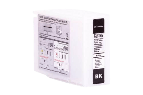 PixoJet Epson T9071 C13T907140 XL svart blekkpatron | Innhold: 10000 sider