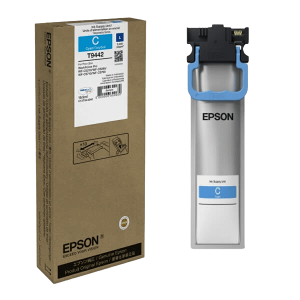 Epson Original T9442 C13T944240 cyan blekkpatron | Innhold: 3000 sider