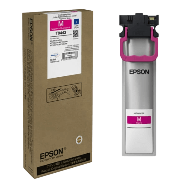 Epson Original T9443 C13T944340 magenta blekkpatron | Innhold: 3000 sider