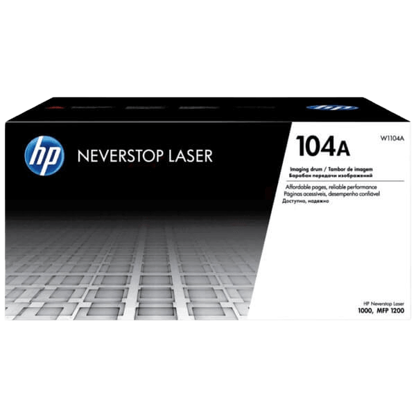 HP Original 104A W1104A svart trommel | Innhold: 20000 sider