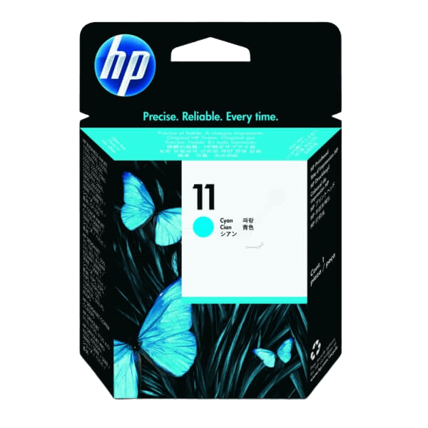 HP Original 11 C4811A cyan blekkpatron | Innhold: 8 ml.