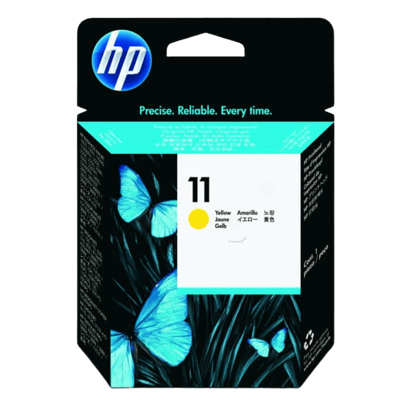 HP Original 11 C4813A gul blekkpatron | Innhold: 8 ml.