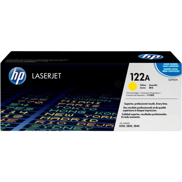 HP Original 122A Q3962A gul toner | Innhold: 4000 sider