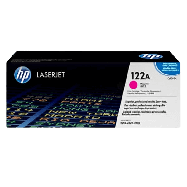 HP Original 122A Q3963A magenta toner | Innhold: 4000 sider