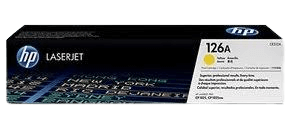 HP Original 126A CE312A gul toner | Innhold: 1000 sider