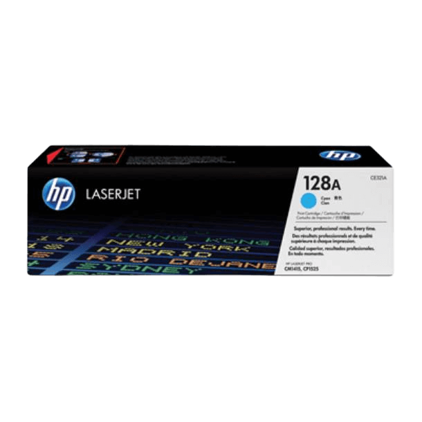 HP Original 128A CE321A cyan toner | Innhold: 1300 sider