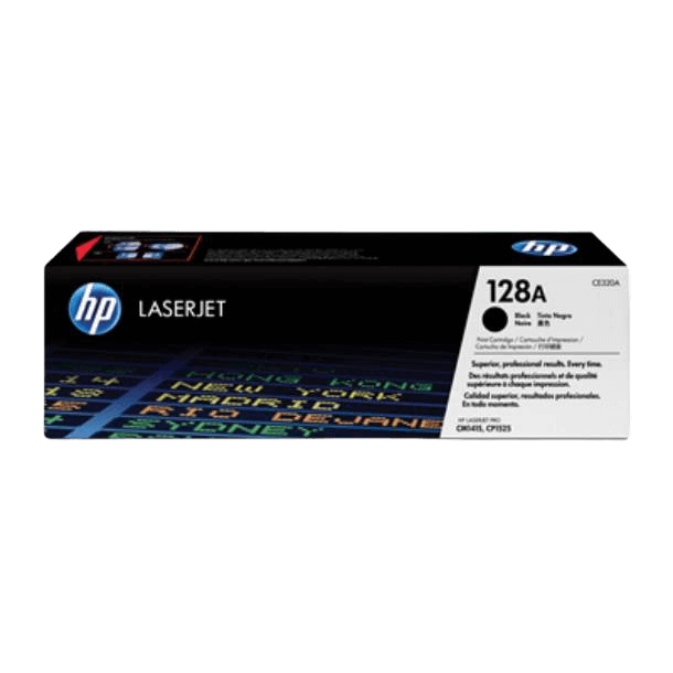 HP Original 128A CE320A svart toner | Innhold: 2000 sider