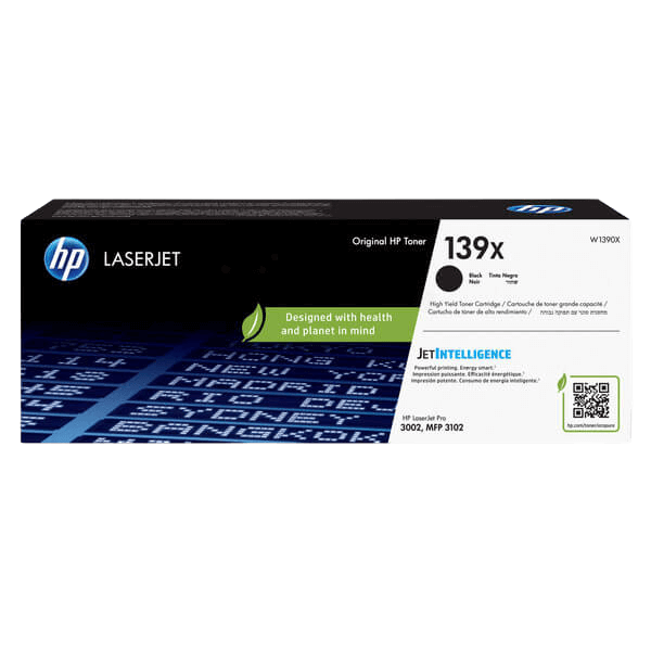 HP Original 139X W1390X XL svart toner | Innhold: 4000 sider