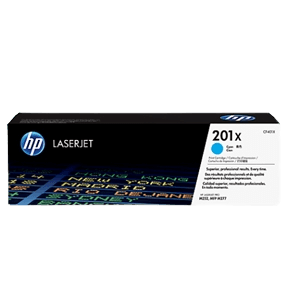 HP Original 201X CF401X XL cyan toner | Innhold: 2300 sider
