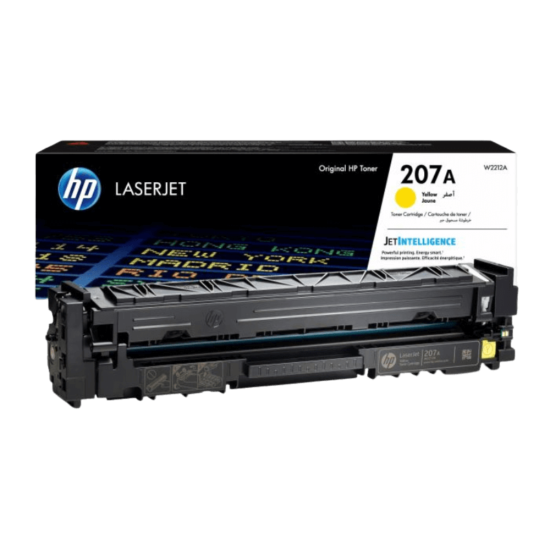 HP Original 207A W2212A gul toner | Innhold: 1250 sider