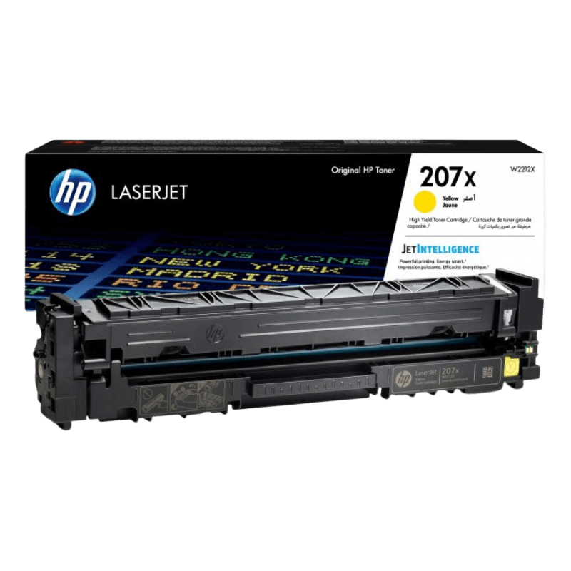 HP Original 207X W2212X XL gul toner | Innhold: 2450 sider
