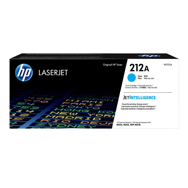HP Original 212A W2121A cyan toner | Innhold: 4500 sider