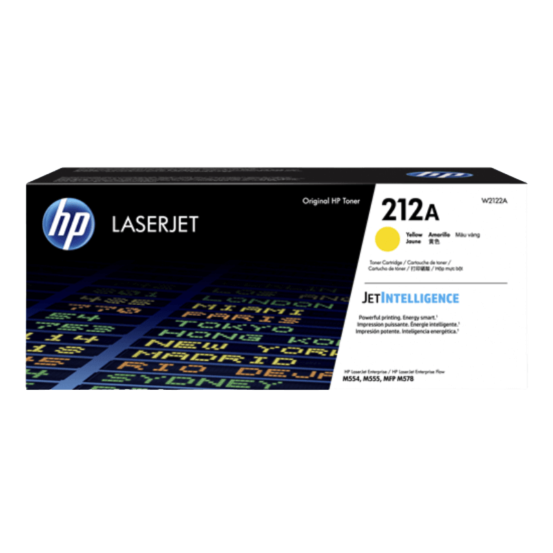 HP Original 212A W2122A gul toner | Innhold: 4500 sider