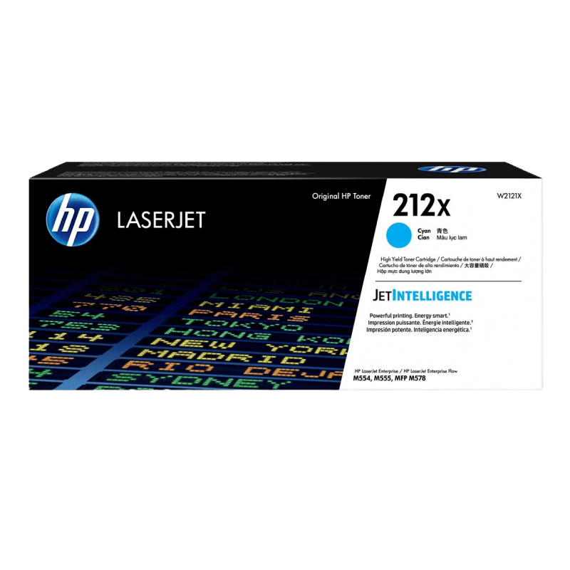 HP Original 212X W2121X XL cyan toner | Innhold: 10000 sider