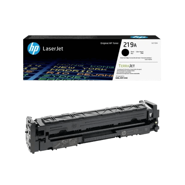 HP Original 219A W2190A svart toner | Innhold: 1300 sider