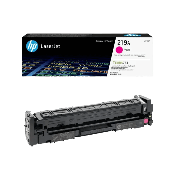 HP Original 219A W2193A magenta toner | Innhold: 1200 sider